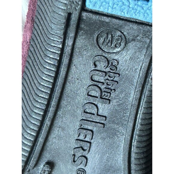 Cobbie Cuddlers Women’s 8W Wide Plum Slip On Suede Comfort Shoes NWT VTG - Picture 10 of 10